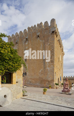 Torre de Canyamel, Maiorca, SPAGNA, Foto Stock