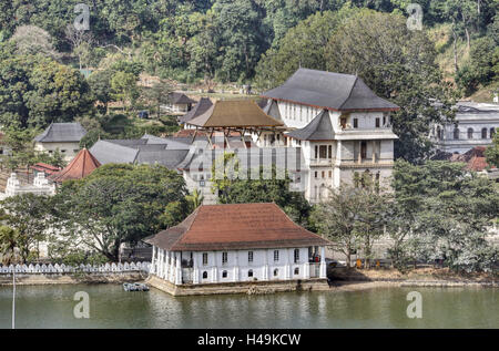 Sri Lanka, Kandy, cog tempio, Foto Stock