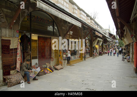 Turchia, Istanbul, Sultanahmet, Arasta Bazaar, Foto Stock