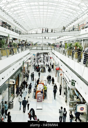 Centro commerciale "Centro Commerciale Vasco da Gama" nel Parque das Nacoes, sito dell'esposizione mondiale EXPO 98, Lisbona, Portogallo Foto Stock