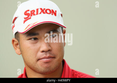 Sayama Golf Club, Saitama, Giappone. Xiv oct, 2016. Hideki Matsuyama, 14 ottobre 2016 - Golf : Giappone Open Golf Championship 2016 a Sayama Golf Club, Saitama, Giappone. Credito: NipponNews.net/AFLO/Alamy Live News Foto Stock