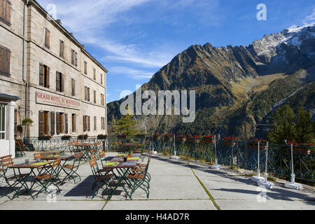 Il Grand Hotel è Montvers, Chamonix-Mont-Blanc, Foto Stock