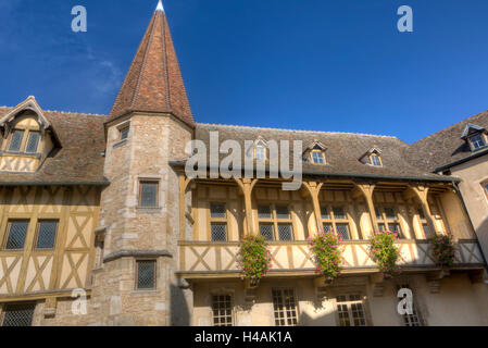 Il museo del vino, il complesso di edifici, Beaune, Borgogna, in Francia, in Europa Foto Stock