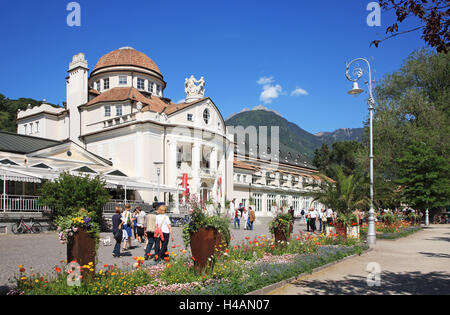 L'Italia, Sud Tirolo, Merano, health resort house, Foto Stock