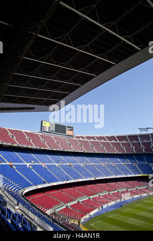 Sorge stadio Camp Nou, Barcellona, Spagna, Europa Foto Stock