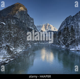 L'Austria, la Stiria, Enns presso il Gesäuse ingresso, Foto Stock