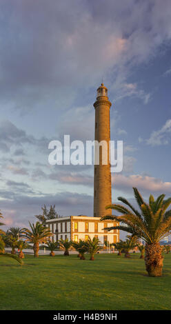 Faro di Maspalomas, Gran Canaria Isole Canarie Spagna Foto Stock