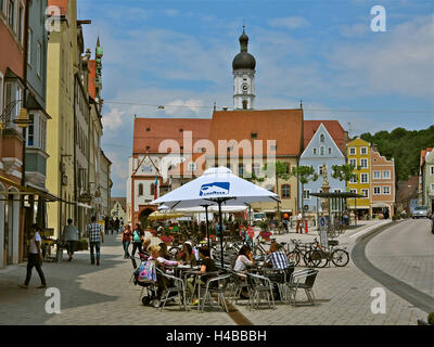 In Germania, in Baviera, Landsberg am Lech Foto Stock