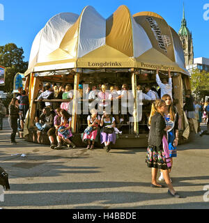 In Germania, in Baviera, Monaco di Baviera, Theresienwiese, Oktoberfest Foto Stock