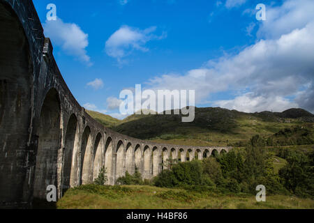 Viadotto Glenfinnan, Scozia Foto Stock