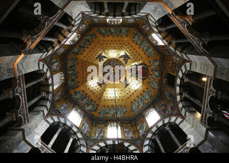 In Germania, in Renania settentrionale-Vestfalia, Aachen, la Cattedrale di Aquisgrana, in interni Foto Stock