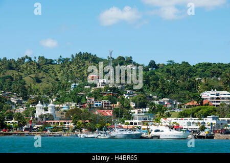 Repubblica Dominicana, penisola di Samana, Santa Barbara de Samana Foto Stock