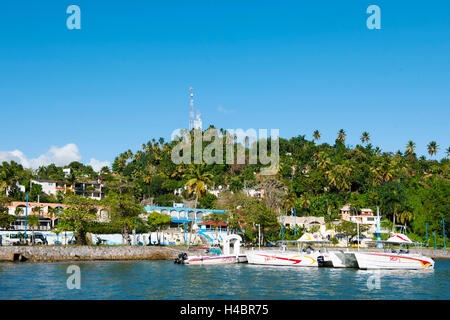 Repubblica Dominicana, penisola di Samana, Santa Barbara de Samana Foto Stock