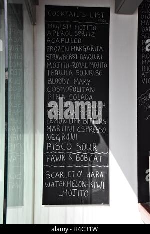 Grecia KASTELLORIZO, il più orientale greco. isola Dodecaneso, Mediterraneo orientale. A circa 1 miglia dalla cittadina turca di Kas, Anatolia. Foto Stock