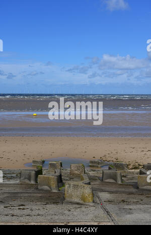 Regno Unito, Merseyside, Wirral, Wallasey Embankment Foto Stock