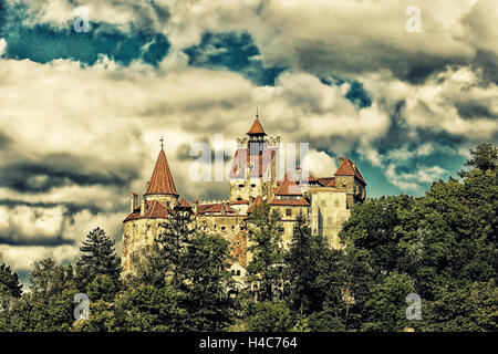 Castello di crusca, Romania, Europa Foto Stock