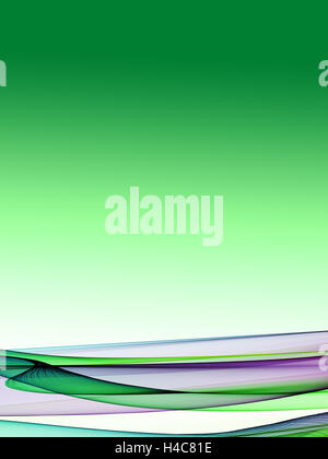 Bellissimo sfondo astratta fatta di molte linee morbide Foto Stock