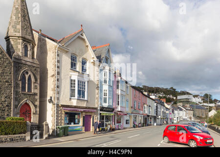 Il Welsh città costiera di Aberdovey (Aberdyfi), Gwynedd, West Wales, Regno Unito Foto Stock
