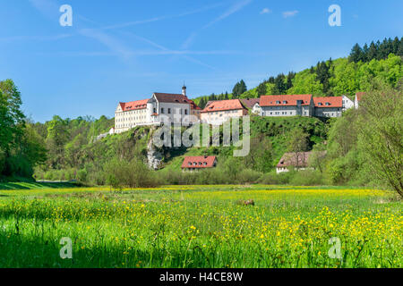 Germania, Baden-Württemberg, Gammertingen - Maria di montagna, ex del benedettino chiostro Mariaberg, deaconal setup per aiutare i giovani e gli handicappati aiutare Maria di montagna inc., Laucherttal Foto Stock