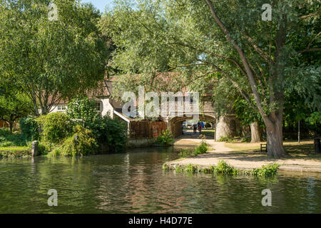 Tirare il traghetto, Norwich, Norfolk, Inghilterra Foto Stock