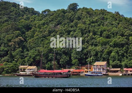 Itacaraca in Lagoa Verde, stato federale di Rio de Janeiro, Brasile Foto Stock