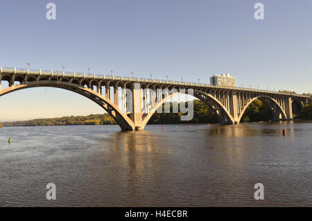 Ford Parkway Bridge in Minnesota Foto Stock