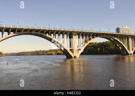 Ford Parkway Bridge in Minnesota Foto Stock