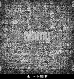 Carta Vintage con testo astratto Foto Stock
