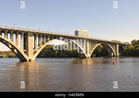 Ford Parkway Bridge in Minnesota Foto Stock