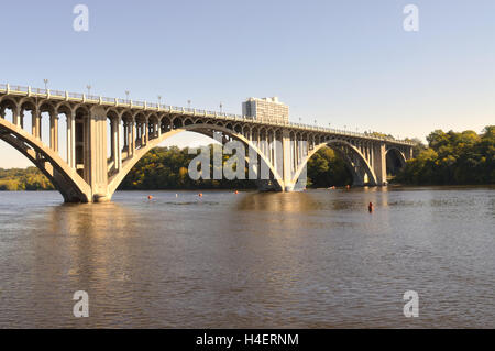 Ford Parkway Bridge in Minnesota Foto Stock