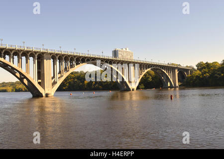 Ford Parkway Bridge in Minnesota Foto Stock