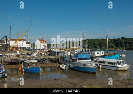 Il Quay, Woodbridge, Suffolk, Inghilterra Foto Stock