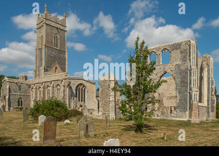 Sant'Andrea Chiesa, Walberswick, Suffolk, Inghilterra Foto Stock