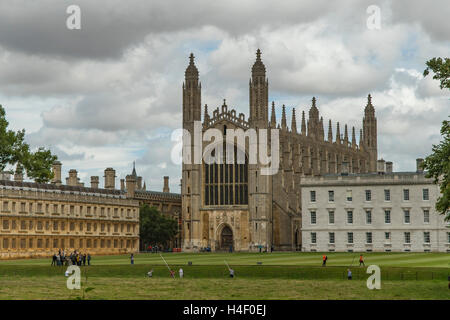 Cappella del King's College di tutta la camma, Cambridge, Cambridgeshire, Inghilterra Foto Stock