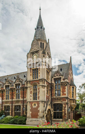 Libreria in Pembroke College di Cambridge, Cambridgeshire, Inghilterra Foto Stock