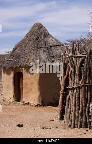 La Namibia camp capanne nel nord della Namibia Foto Stock