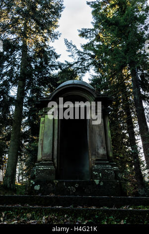 Il Baillie Mausoleo, Polkemmet Country Park, West Lothian, Scozia Foto Stock