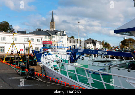 Killybegs, County Donegal, Irlanda. In Irlanda il principale porto di pesca Foto Stock