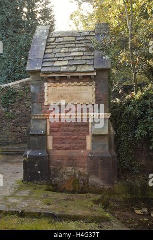 Il pozzetto a Clearwell in Gloucestershire Foto Stock