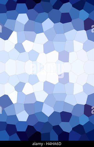 Bel mosaico sfondo astratta realizzata in molte forme geometriche Foto Stock