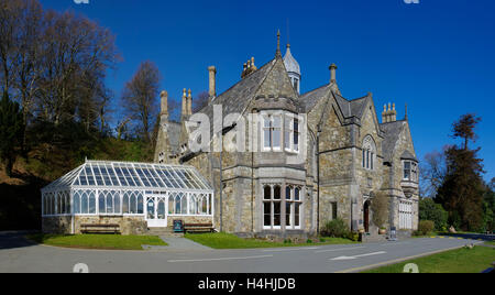 Plas Gwyn y Weddw sul Lleyn Peninsula, Galles Foto Stock