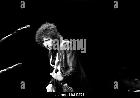 Bob Dylan in concerto - 08/07/1978 - Francia / Nogent-sur-Marne - Bob Dylan in concerto al Pavillon, Baltard - Philippe Gras Foto Stock