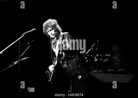 Bob Dylan in concerto - 08/07/1978 - Francia / Nogent-sur-Marne - Bob Dylan in concerto al Pavillon, Baltard - Philippe Gras Foto Stock