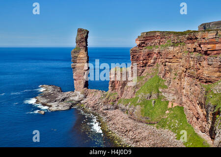 Il vecchio uomo di Hoy; Orkney; Scozia - UK Foto Stock