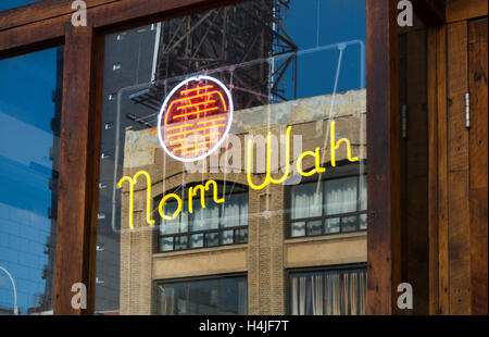 Nom Wah salotto da tè in Nolita nella città di New York Foto Stock