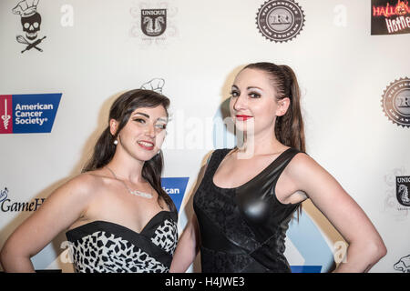 Los Angeles, Stati Uniti d'America. 15 ottobre, 2016. Blanch Bourgeois, Veronica Voss arriva a Halloween piccante 3 in 3D: Heroes e Villains​ presso la Riserva , Los Angeles, CA credito: la foto di accesso/Alamy Live News Foto Stock