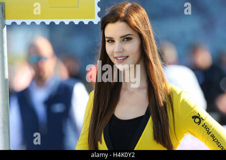 Hockenheim, Germania. Xvi oct, 2016. Motorsports: DTM gara di Hockenheim, Saison 2016 - 9. Caso di Hockenheim, GER/dpa/Alamy Live News Foto Stock