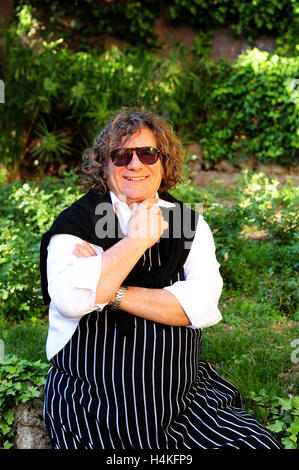 Fulvio Pierangelini, direttore del cibo del ristorante dell'Hotel de Russie Foto Stock