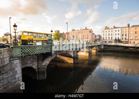 Sky line nella città di Dublino - Irlanda Foto Stock