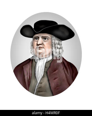 William Penn, 1644-1718, Quaker, riformatore Foto Stock